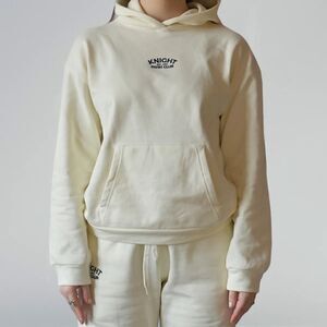 NWT Knight Swim Club Hoodie Buttercream